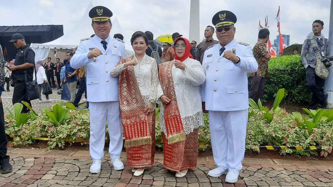 Sejarah Baru! Bupati dan Wakil Bupati Beltim Kamarudin-Khairil Dilantik Langsung di Istana Negara