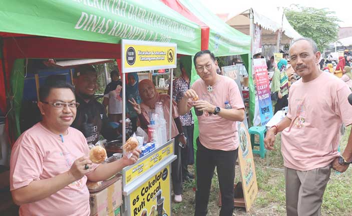 Stimulasi UKM Belitung, Bazar Pujaya Catatkan Transaksi Rp 161 Juta