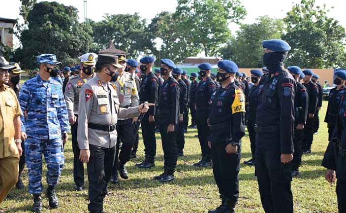 Ribuan Personil Gabungan TNI Polri Amankan G20 Belitung