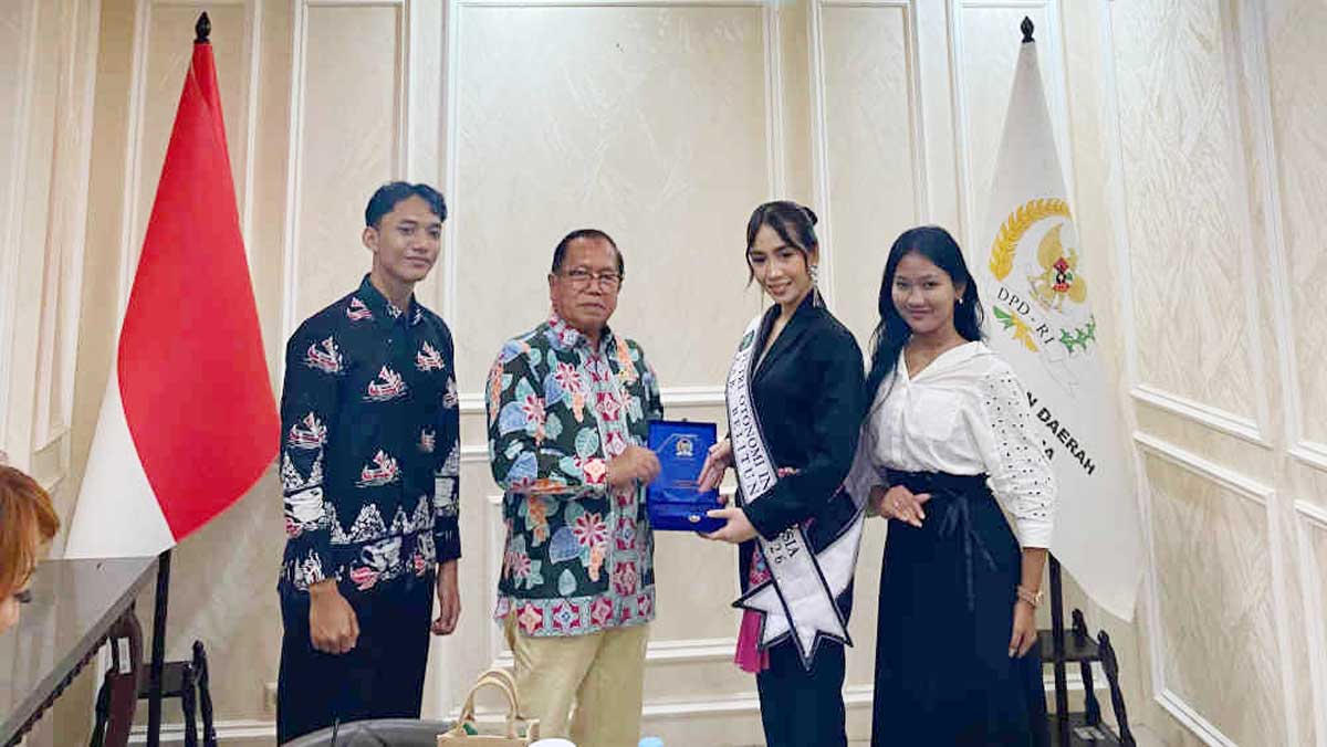 Putri Otonomi Indonesia 2026 Asal Belitung Temui DPD RI, Buka Peluang Kolaborasi Daerah