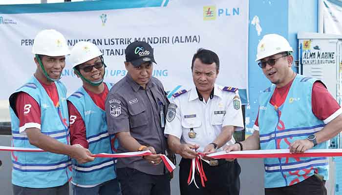  PLN Operasikan ALMA di Pelabuhan Tanjung Ru Belitung, Dukung Ekonomi Maritim dan Beralih ke Energi Bersih