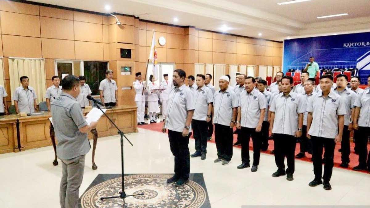 Pengurus KONI Belitung 2026–2030 Dilantik, Fokus 3 Program Prioritas Majukan Olahraga