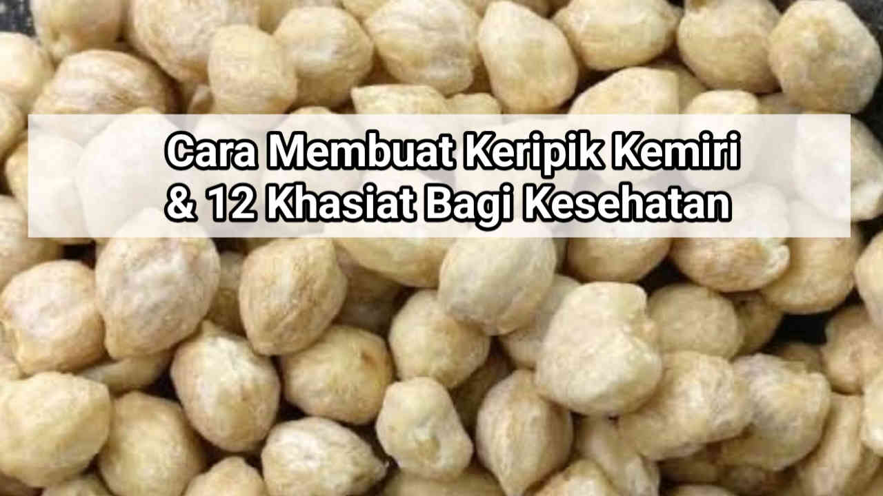 Cara Membuat Keripik Kemiri, Ini 12 Khasiat Bagi Kesehatan