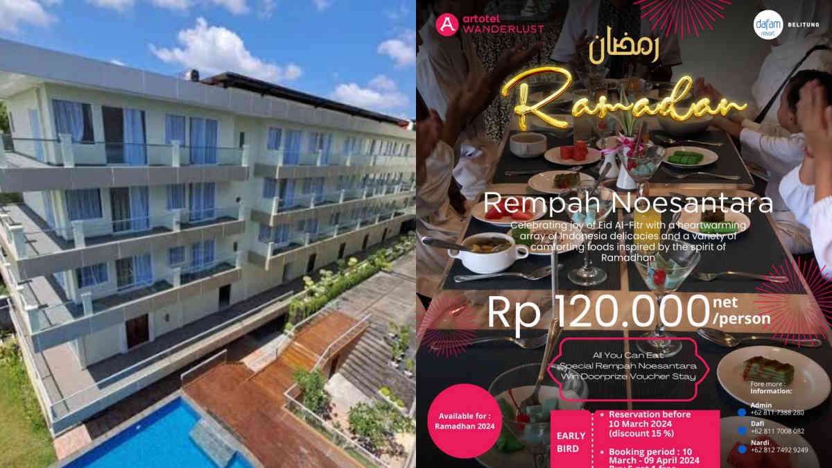 Buka Puasa, Ada Promo Paket Ramadan Spesial di Hotel Dafam Resort Belitung