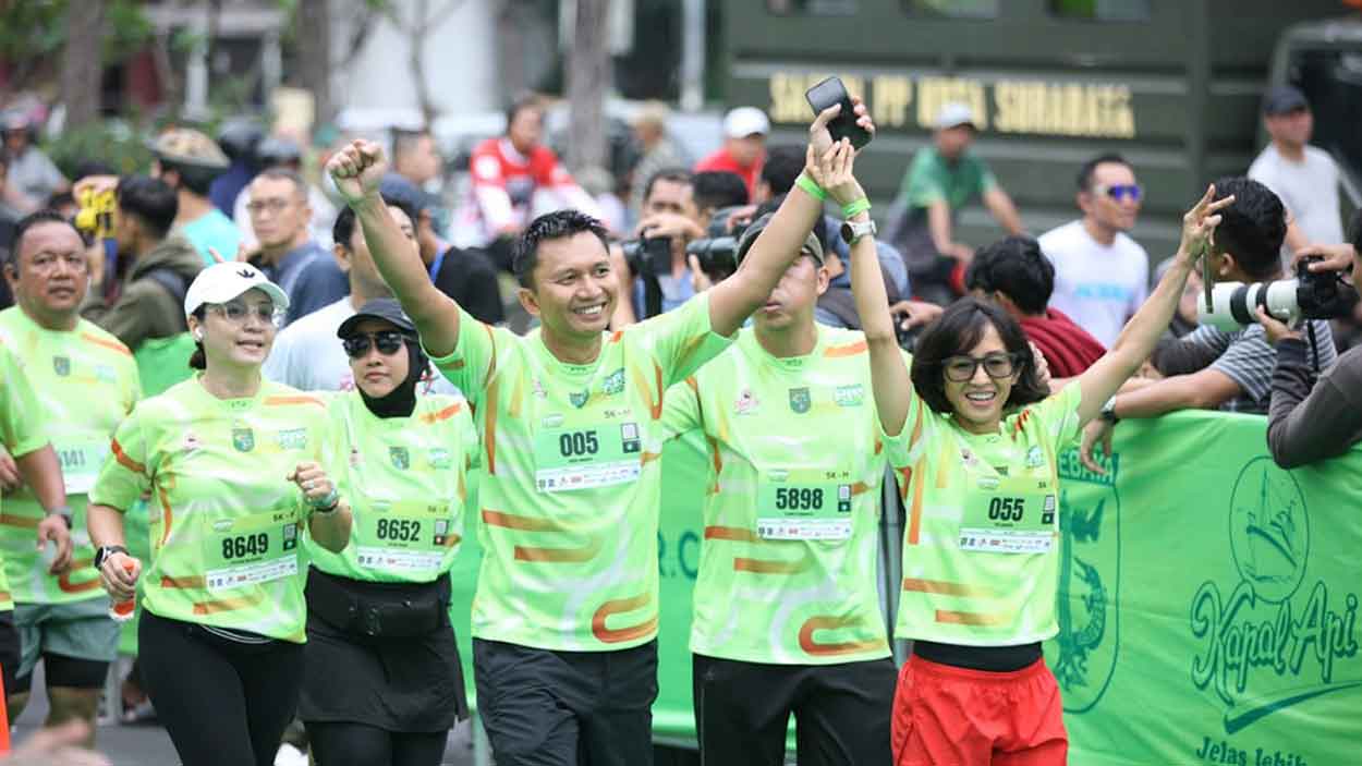 5.000 Pelari Ramaikan Green Force Run 2025, Hampir Separuh dari Luar Surabaya