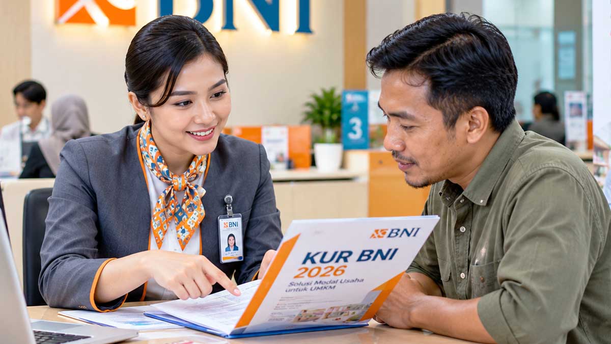 Simulasi Angsuran KUR BNI 2026 Rp100 Juta, Ini Cicilan Pinjaman 12–60 Bulan