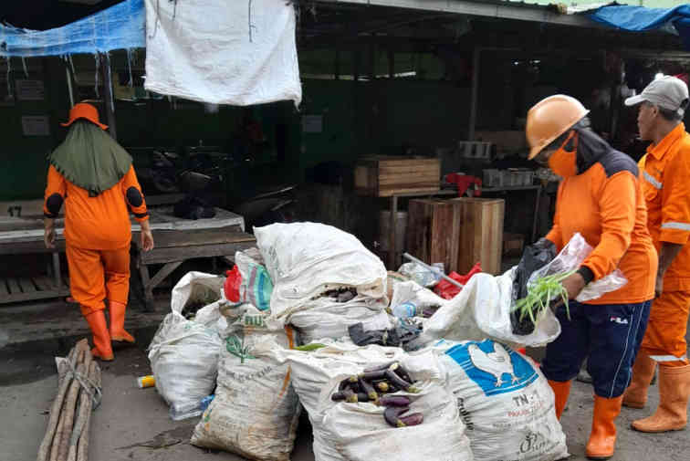 Periode Lebaran 2023, DLH Belitung Catat Timbulan Sampah Capai 182 Ton