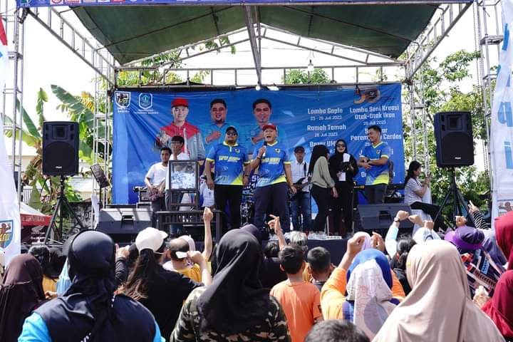 Herman Suhadi Apresiasi Jalan Santai HUT ke-50 KNPI yang Dimotori Para Pemuda Bangka