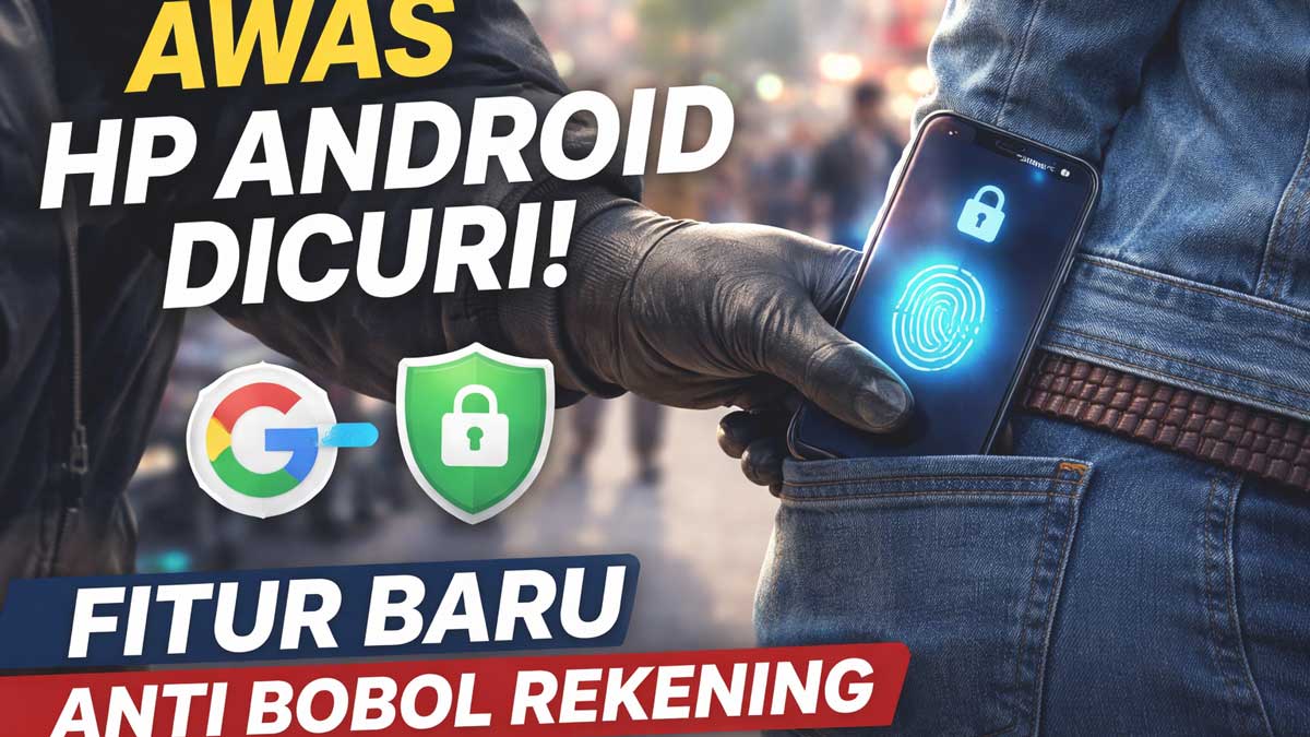 Awas HP Android Dicuri, Google Rilis Fitur Baru Anti Bobol Rekening