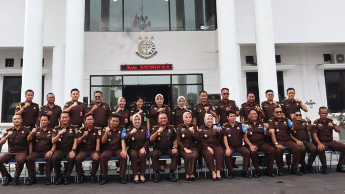 Laksanakan Program Kerja Pengawasan, Aswas Kejati Babel ke Belitung Timur