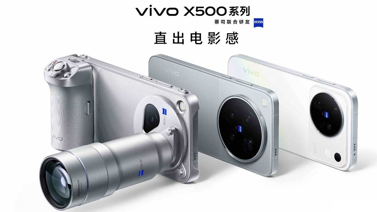 HP Terbaru vivo X500 Series Meluncur, Spek Fotografi dan Videografi Jadi Andalan