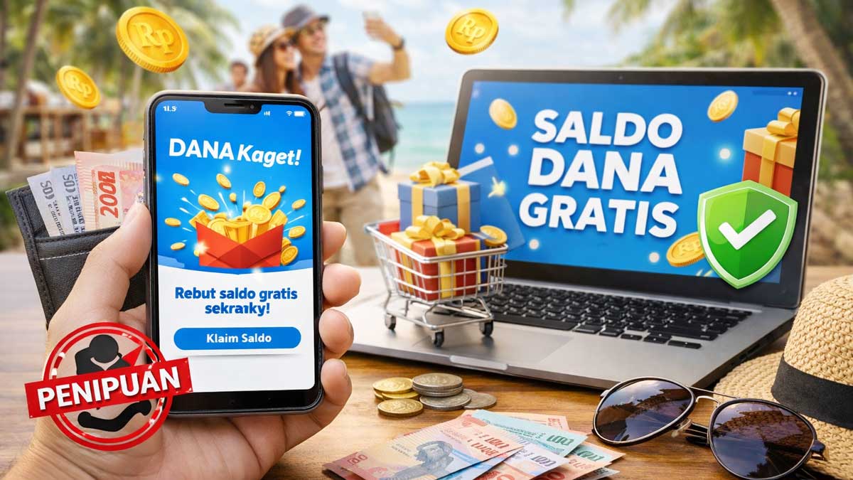 Tips Aman Berburu Saldo DANA Gratis Tanpa Risiko Penipuan Saat Liburan