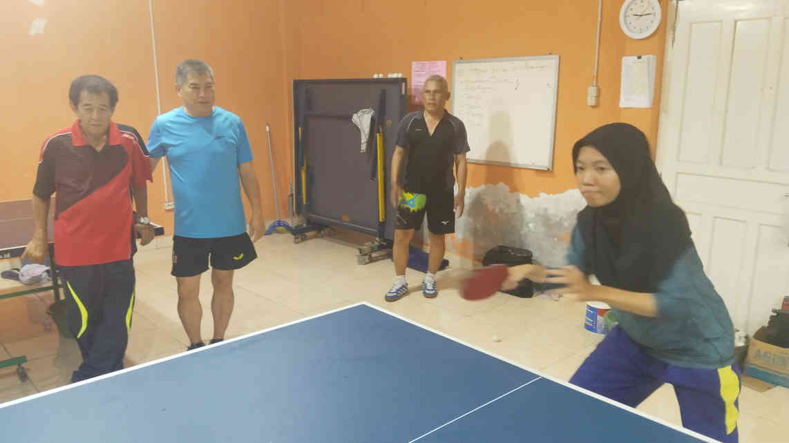 Atlet Putri Tenis Meja Mercelia Fransiska Wakili Bangka Belitung di Pra PON 2023