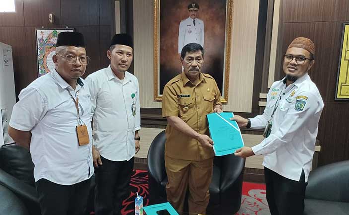 Baznas Belitung Sampaikan Laporan Penerimaan dan Penyaluran Zakat 2022