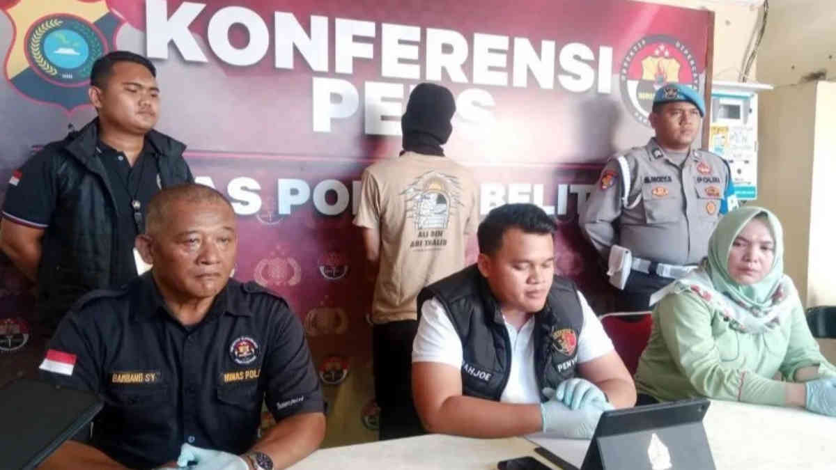 Polres Belitung Tetapkan Oknum Polisi Polsek Tanjungpandan Sebagai Tersangka Pencabulan Anak di Bawah Umur