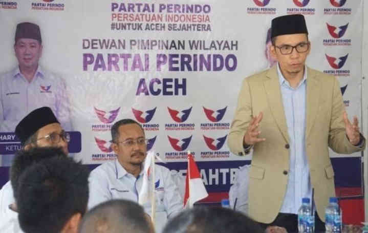 Target Suara 'Double Digit' 2024, TGB Suntikan Energi Baru ke Kader Partai Perindo Aceh