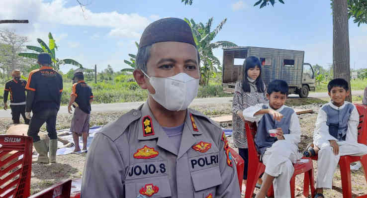 Polres Beltim Kurban 14 Ekor Sapi dan 8 Kambing