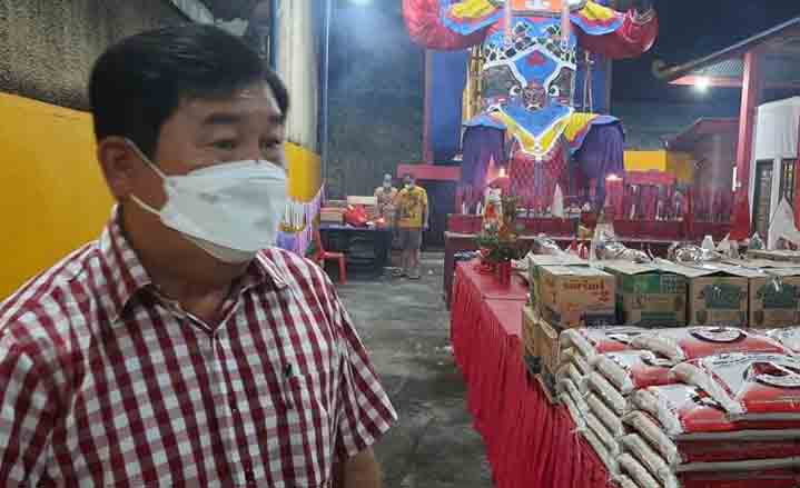 Ritual Sembahyang Rebut, Kelenteng Kelapa Kampit Siapkan Swab Antigen