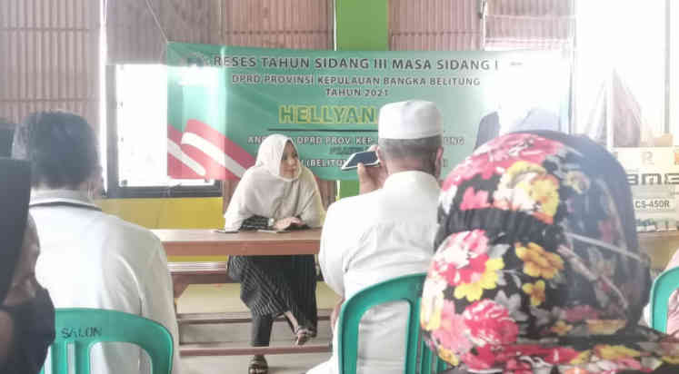 Wujudkan Pembangunan & Kesejahteraan Masyarakat, Hellyana Tampung Aspirasi