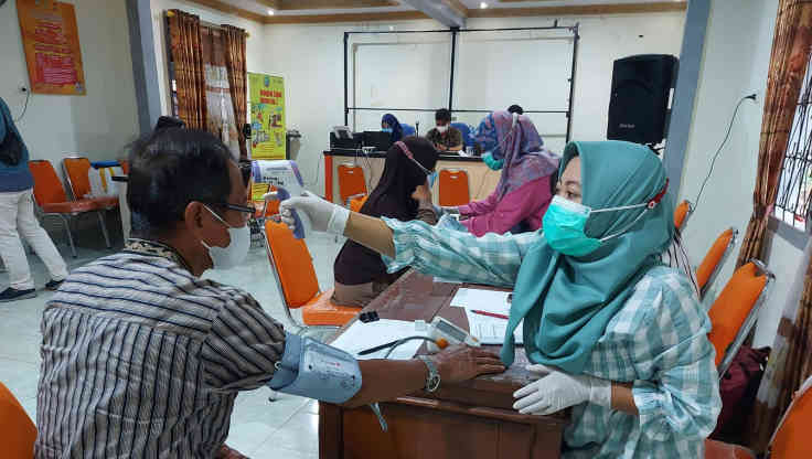 Dorong Herd Immunity, PT Timah Gelar Vaksinasi Bagi Masyarakat Desa Lalang