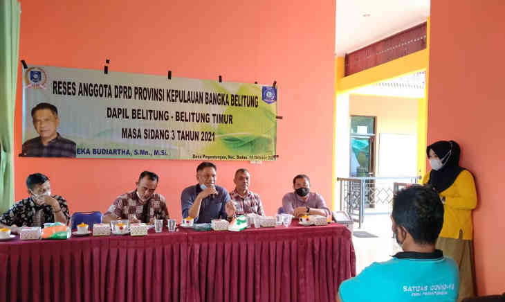 Reses di Desa Pegantungan, Eka Tampung 3 Keluhan Masyarakat