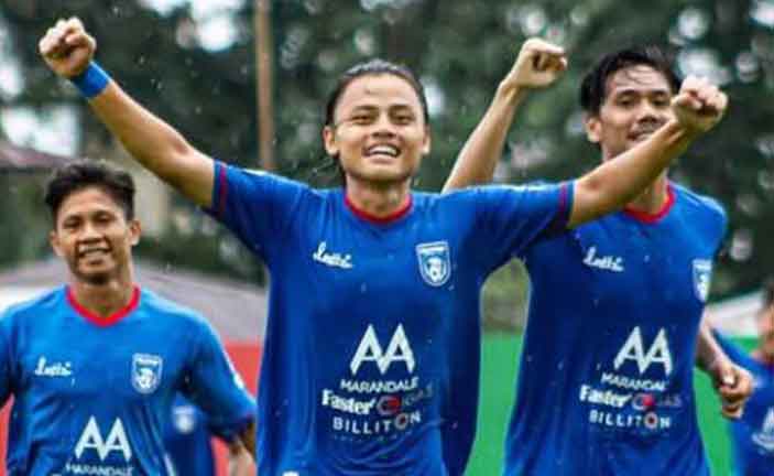 Derby Tanjungpandan, Belitong FC Bungkam Persibel Belitung 4-0