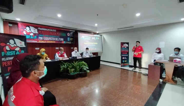 20 Relawan PMI Dilatih Spesialisasi Pertolongan Pertama Tingkat Mahir