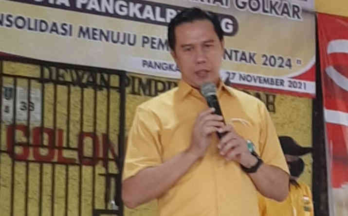 Eddy Iskandar Apresiasi DPD Golkar Kota Pangkalpinang, Sukses Gelar Musyawarah Tingkat Kecamatan