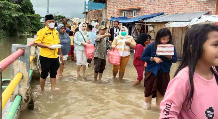 Cuaca Ekstrem, AMPG Babel Ingatkan Warga Opas Indah Waspada Banjir Rob Susulan