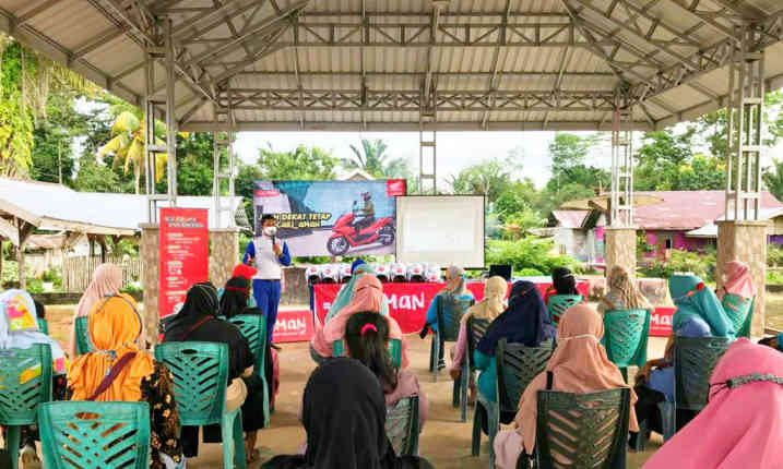 Peringati Hari Ibu 2021, Honda Ajak Ibu-ibu Desa Batu Penyu Cari_Aman