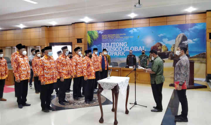 Bupati Belitung Kukuhkan Pengurus FKUB Periode 2021-2026