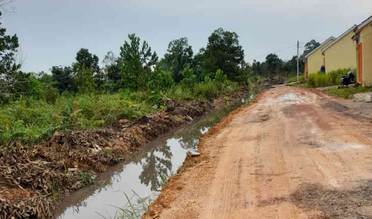 Perumahan di Kota Pangkalpinang Ini Sudah Tak Banjir lagi, Meski Hujan Lebat