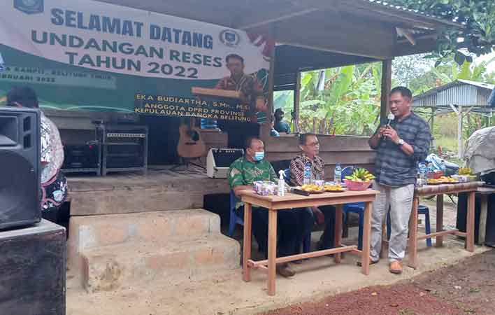 Hellyana Jemput Aspirasi di 3 Lokasi Pulau Belitung, Ini Harapannya