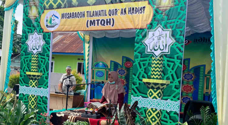 Lomba MTQH Tingkat Kecamatan Badau Digelar