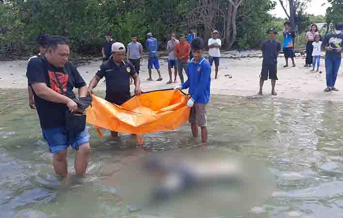 Mayat Mr X Ditemukan di Pantai Batu Belida, Kondisinya Sudah Tak Utuh