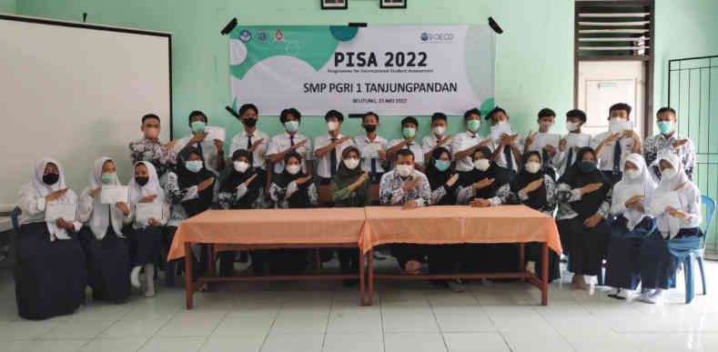 SMP PGRI 1 Tanjungpandan Ikuti PISA 2022, Satu-satunya di Belitung