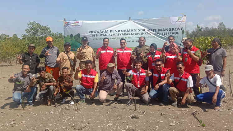 Elnusa Petrofin Luncurkan Program Mangrove di HKM Seberang Bersatu