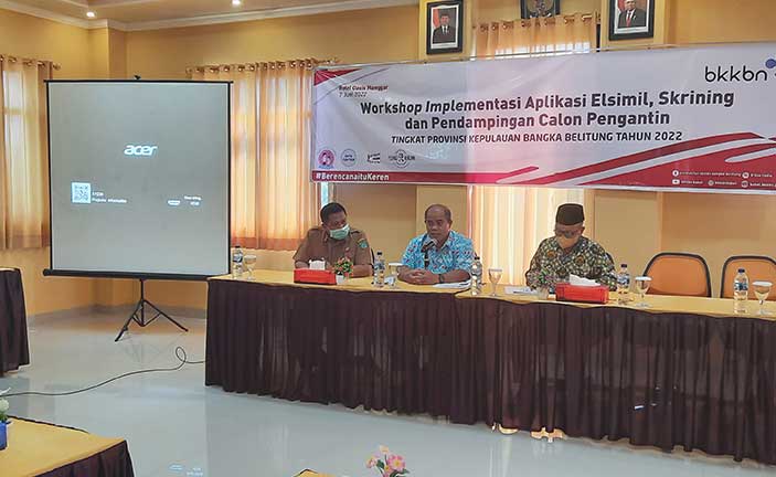 Tekan Stunting, BKKBN Babel Gelar Workshop Implementasi Aplikasi Elsimil