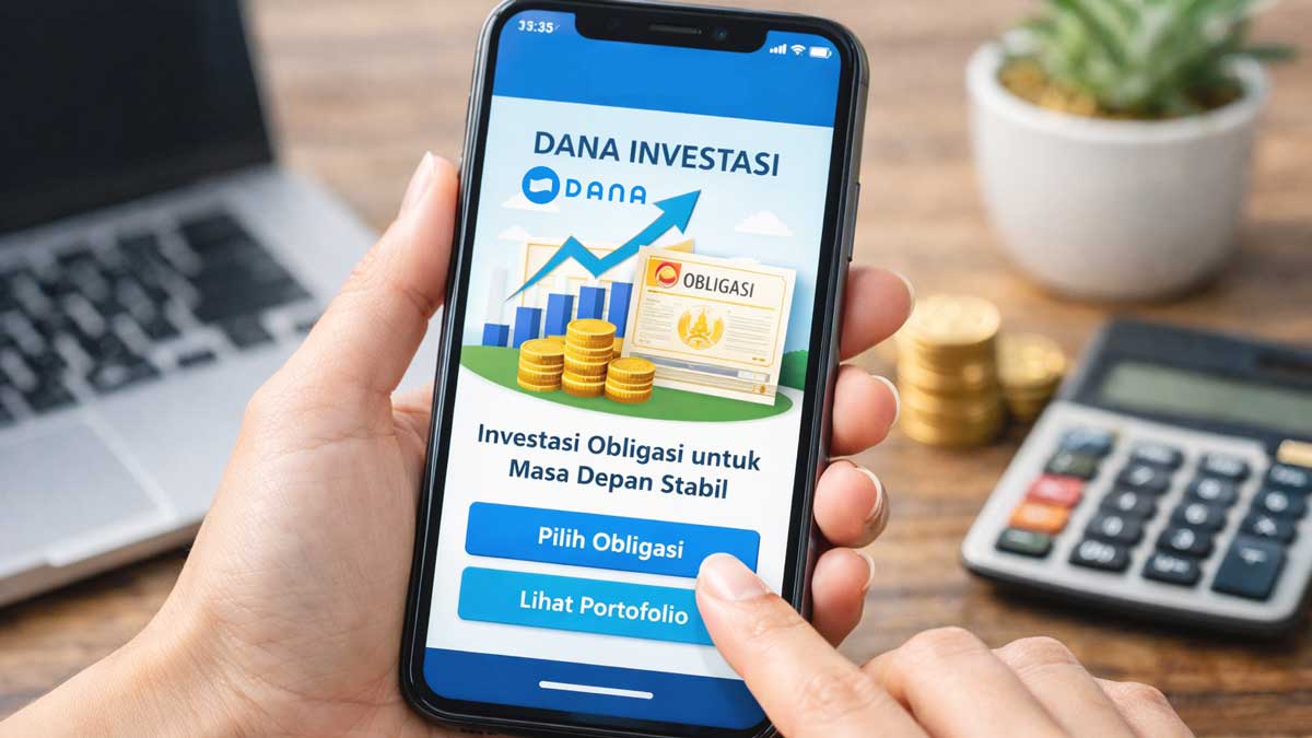 Cara Beli Obligasi di DANA untuk Pemula, Investasi Risiko Rendah yang Stabil