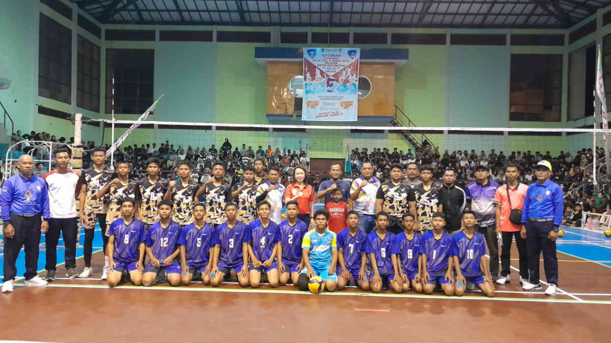Pertandingan Voli Piala Bupati Belitung Cup 2023 Selesai, Berikut Juaranya