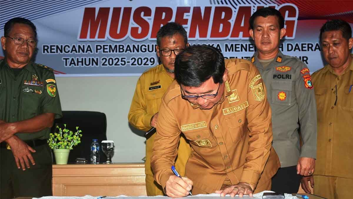 11 Program Prioritas 'Beltim Nyaman' Masuk RPJMD 2025–2029, Siap Direalisasikan