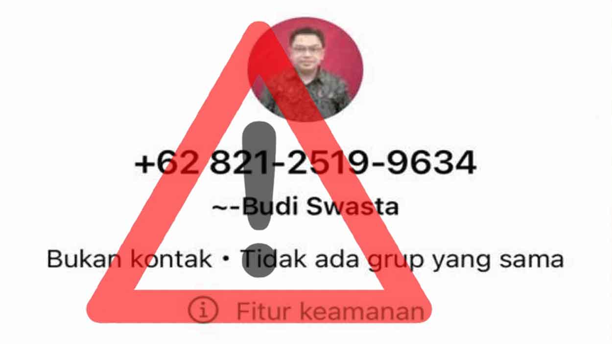 Waspada! Nama dan Foto Pejabat Dinas Belitung Dicatut untuk Modus Penipuan via WhatsApp