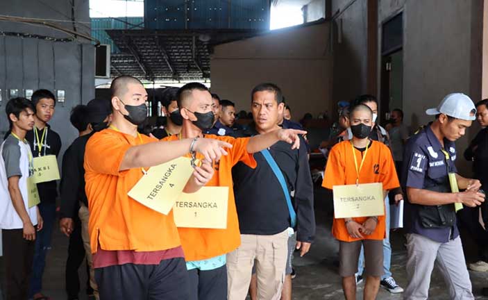 Kasus Pengeroyokan Maut di THM Karaoke SL Tanjungpandan, 5 Tersangka Segera Disidangkan 