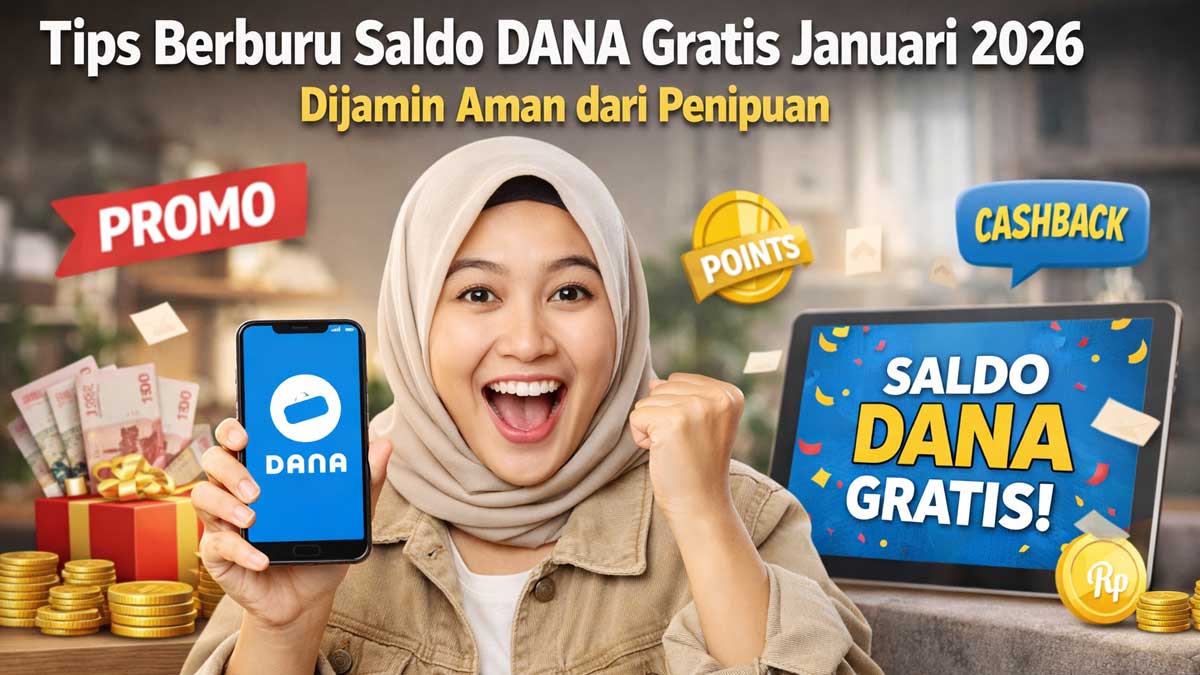 Tips Berburu Saldo DANA Gratis Januari 2026, Dijamin Aman dari Penipuan