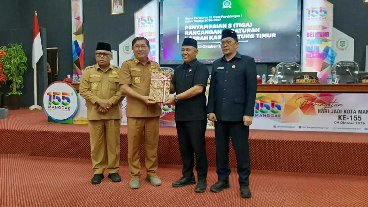 Pemkab Beltim Ajukan 3 Raperda, BUMD Jadi Sorotan