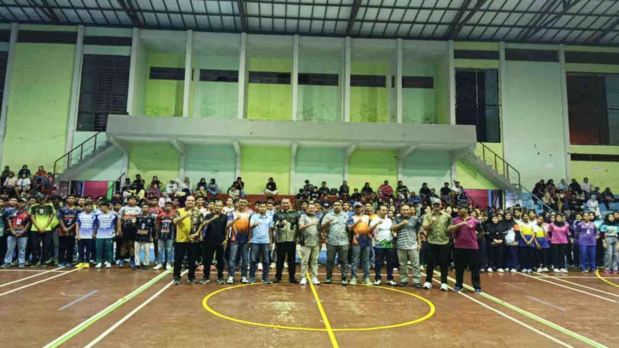 LIVOBEL 2025 Dimulai, 58 Klub Voli Belitung Bertanding Tanpa Pemain Luar