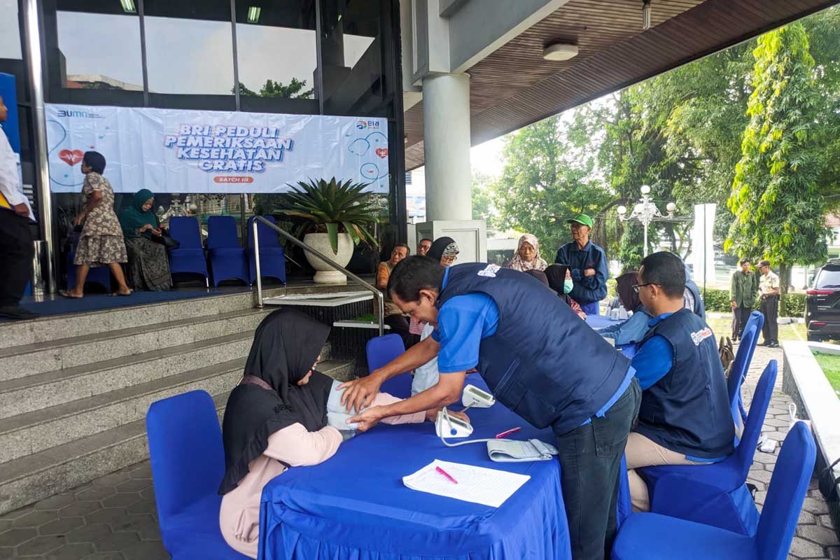 BRI Peduli Hadirkan Layanan Kesehatan Gratis di 52 Titik, Prioritaskan Lansia dan Masyarakat Rentan