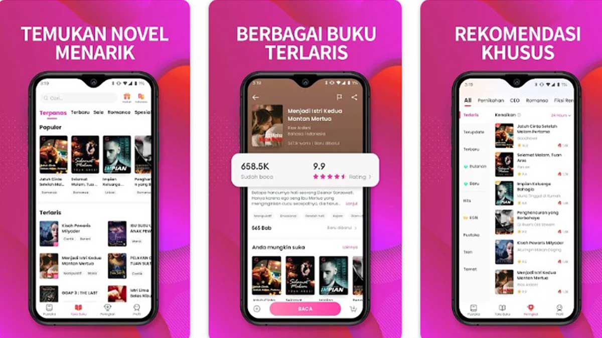 Cara Dapat Bonus saldo DANA Rp290.000 dari Aplikasi Penghasil Uang Baca Novel!