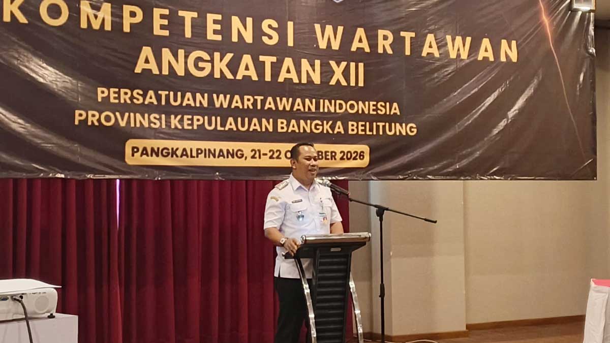 UKW PWI Babel 2026 Dibuka, Eko Tekankan Integritas dan Profesionalisme Wartawan