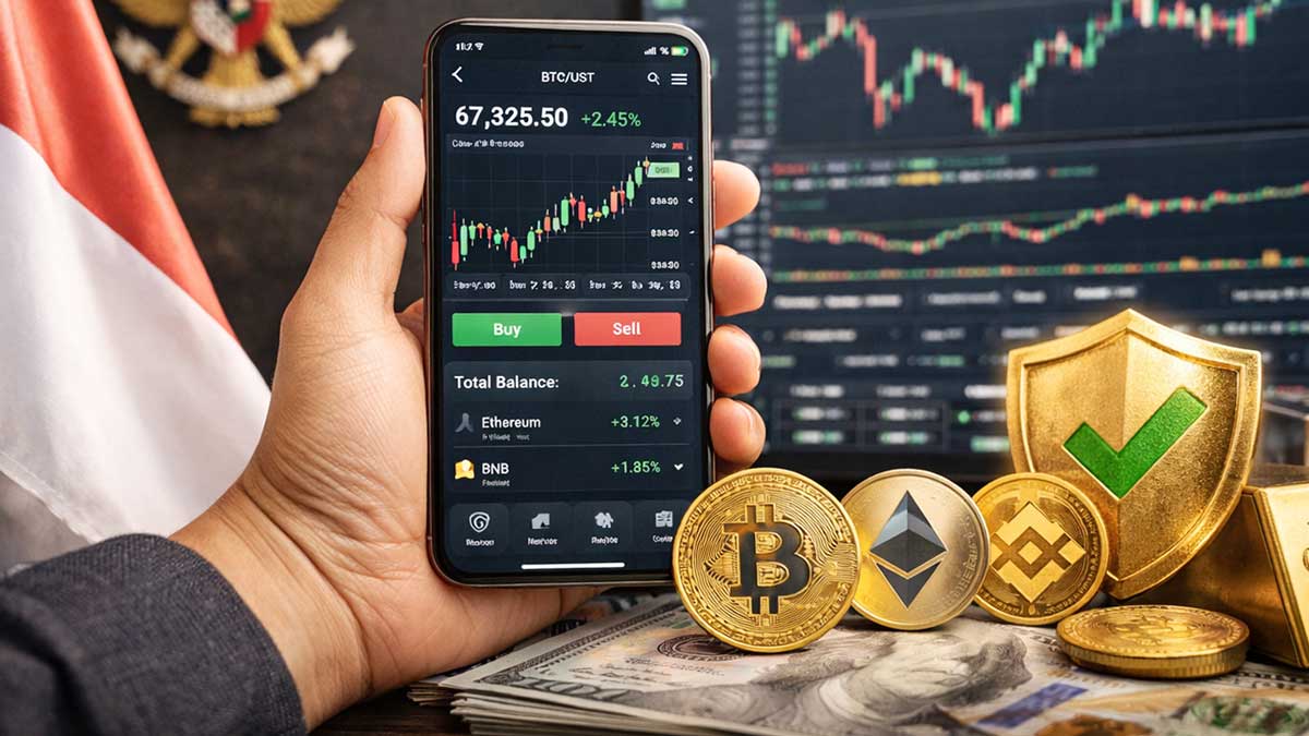 Inilah Aplikasi Trading Crypto Terbaik di Indonesia 2025, Aman, Legal, dan Lengkap